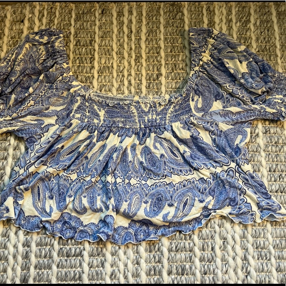 Urban Outfitters, off the shoulder top, medium